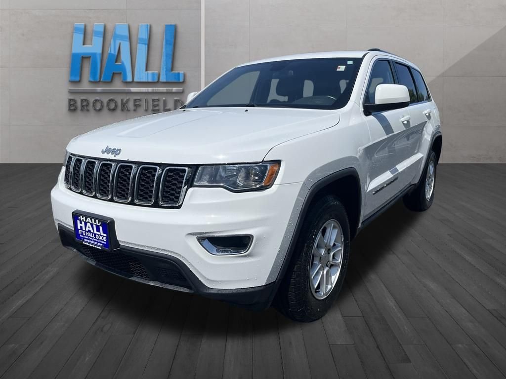 Used 2018 White Jeep Laredo E image 1
