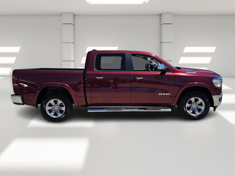 Certified Used 2022 Delmonico Red Pearlcoat RAM LARAMIE 4X4 CREW CAB 5