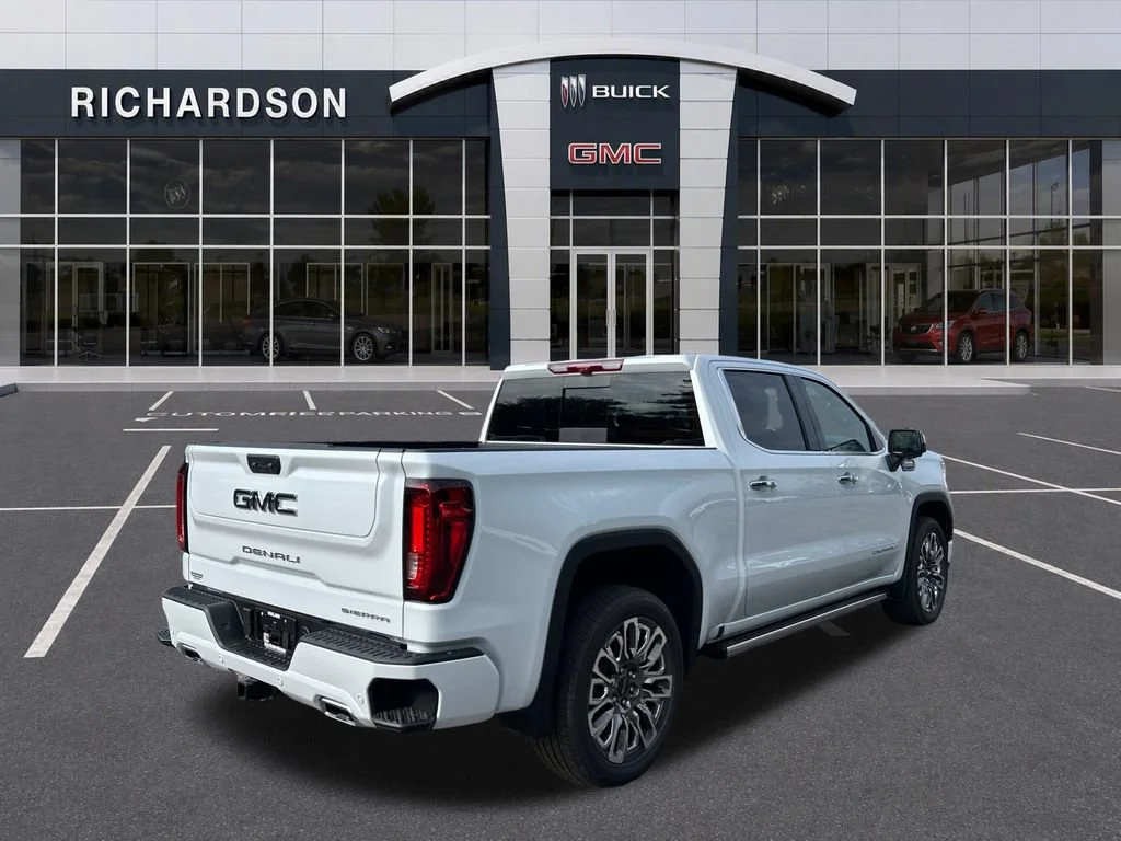 New 2026 Glacier White Tricoat GMC Denali Ultimate image 8