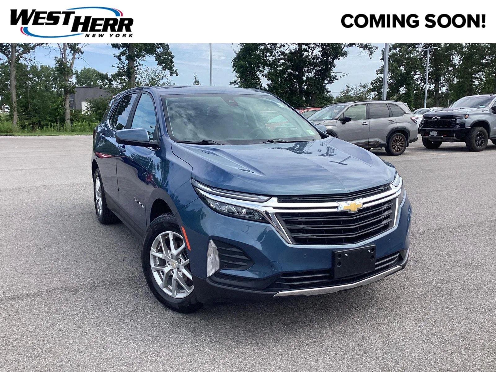 Used 2024 Lakeshore Blue Metallic Chevrolet LT image 1