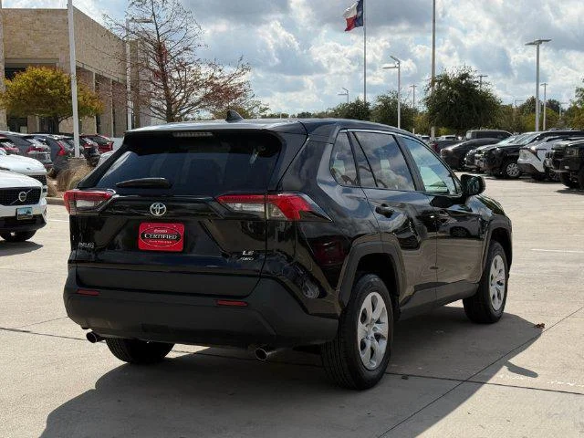 Certified Used 2025 MIDNIGHT BLACK METAL Toyota LE image 32