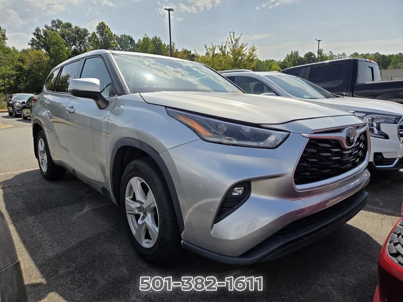 Used 2021 Celestial Silver Metallic TOYOTA LE image 2