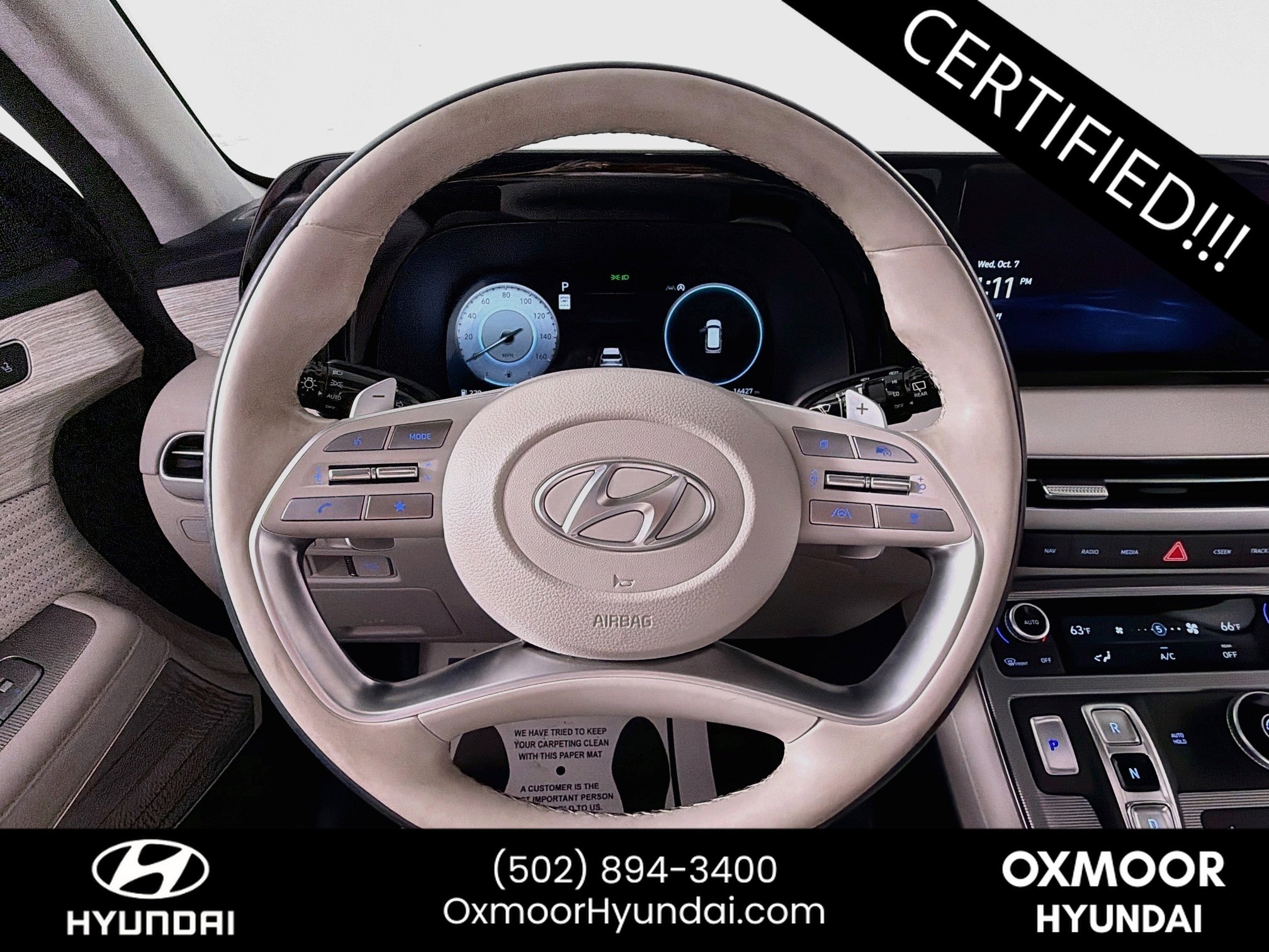 Certified Used 2024 Steel Graphite Hyundai Calligraphy image 11