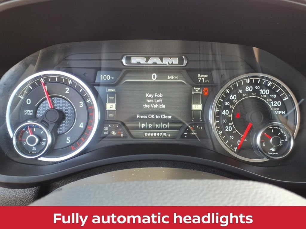 Used 2024 Billet Silver Metallic Ram Laramie level 1 w/safety group & cummins 6.7l diesel image 23