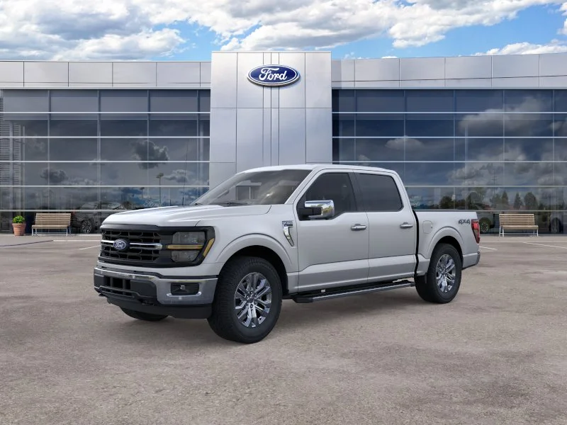 New 2026 Iconic Silver Metallic Ford XLT image 1