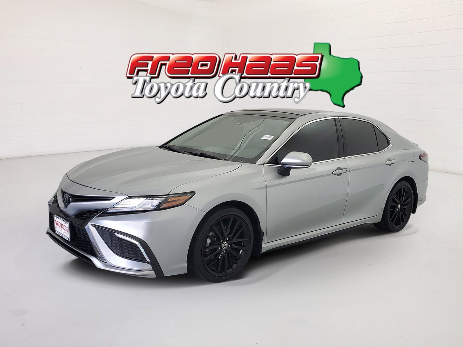 Used 2023 Celestial Silver Metallic Toyota XSE image 1
