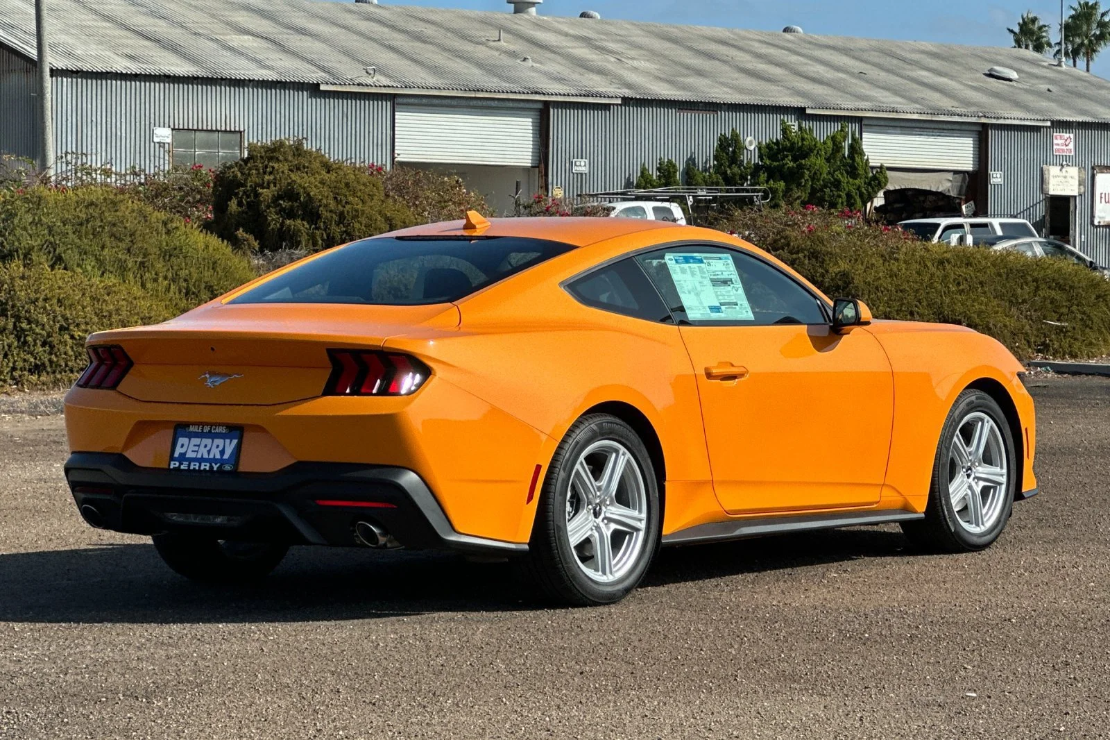New 2026 Orange Fury Metallic Tri-coat Ford EcoBoost® Fastback image 3