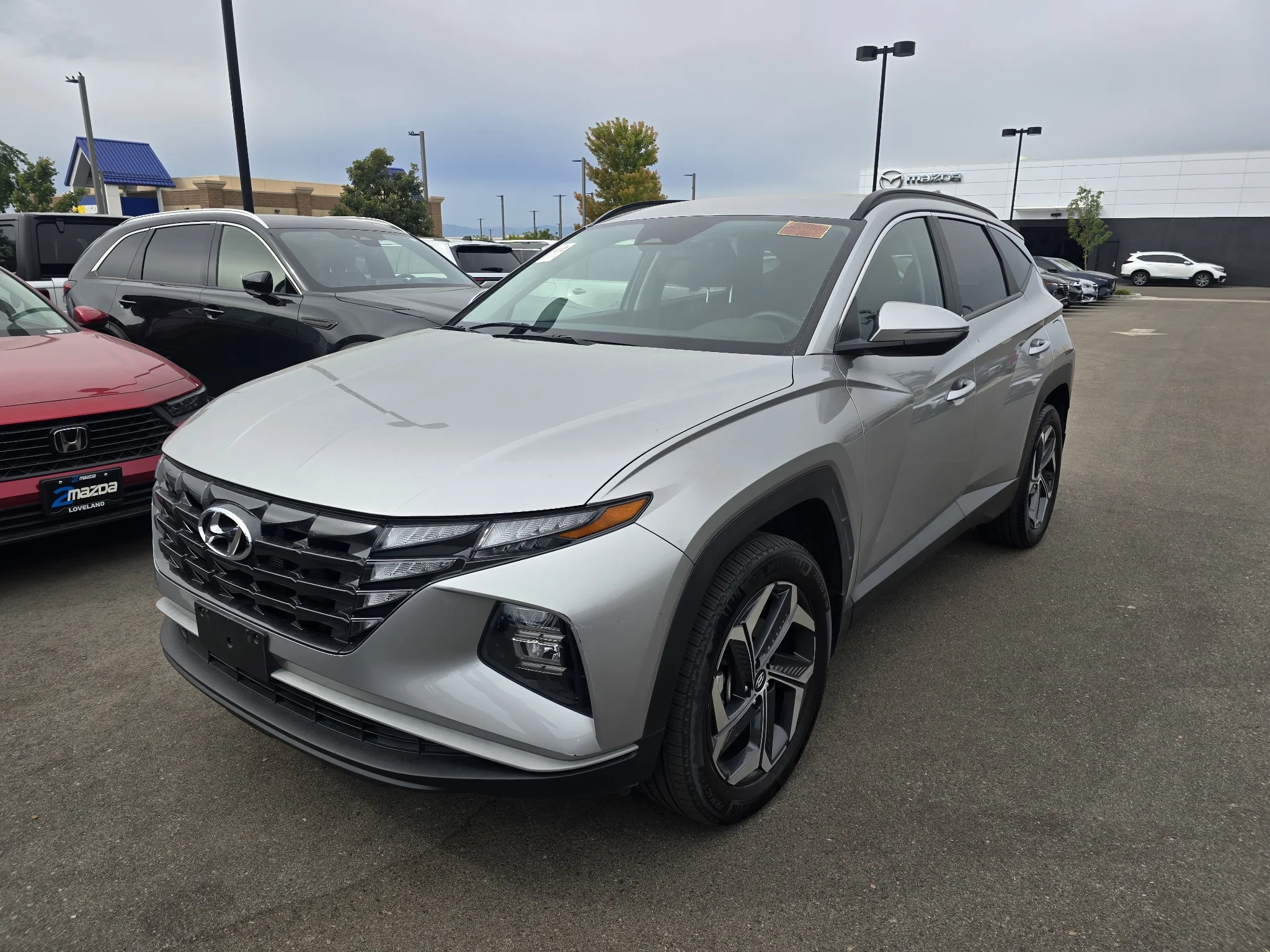 Used 2022 Shimmering Silver Hyundai SEL image 12