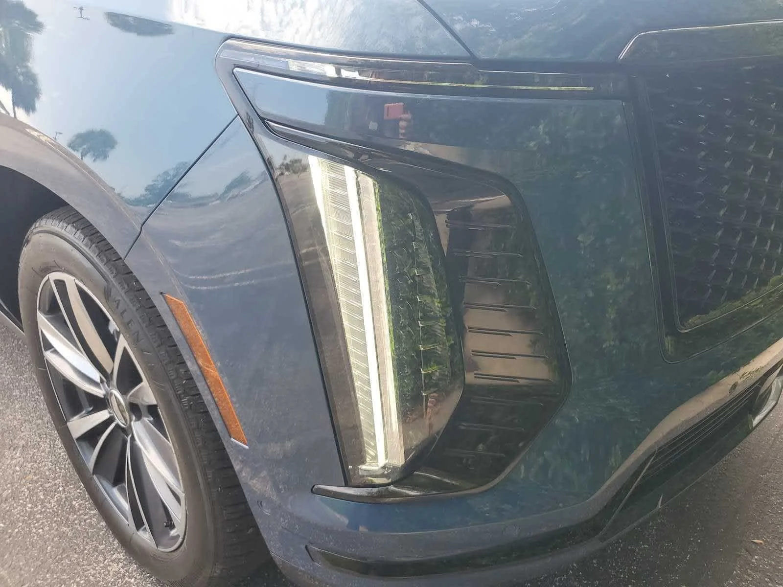 Used 2025 Deep Sea Metallic Cadillac Sport image 14