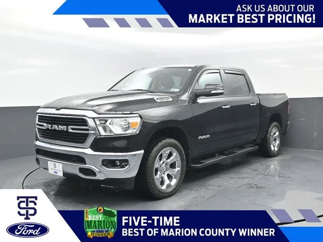 Certified Used 2020 Diamond Black Ram Big Horn/Lone Star image 1