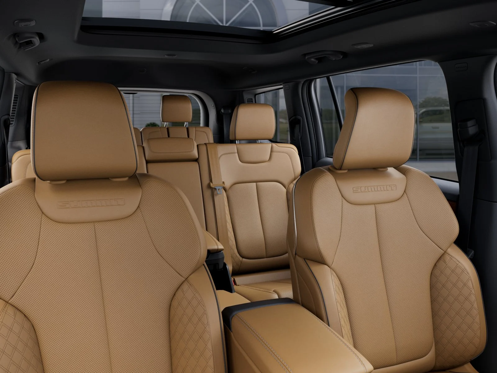New 2026 Bright White Clear-Coat Exterior Paint Jeep Summit image 54
