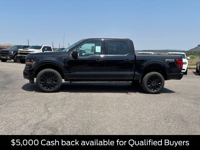 New 2026 Agate Black Metallic Ford XLT image 2