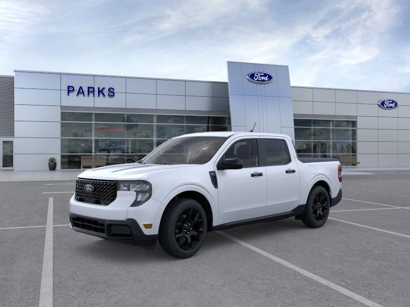 New 2025 Space White Metallic Ford XLT image 1