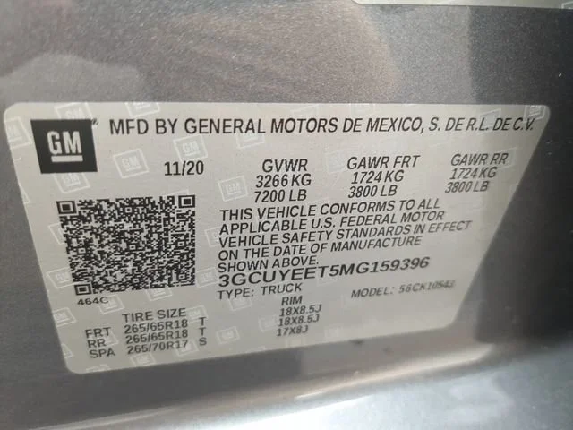 Used 2021 SATIN STEEL METALLIC Chevrolet RST image 34