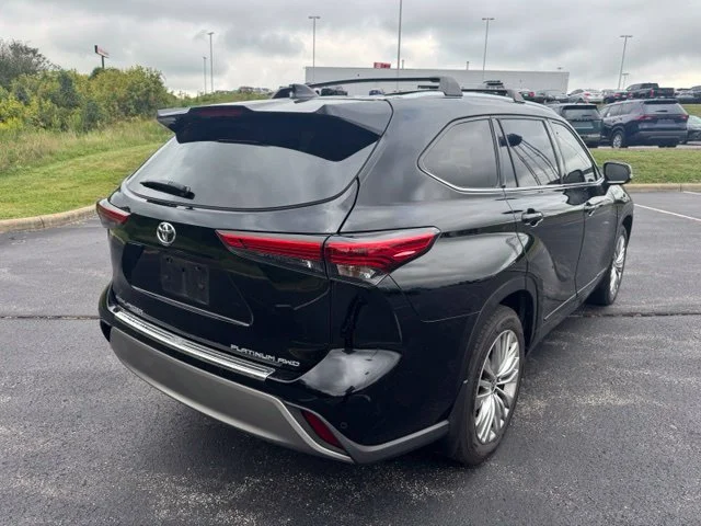 Used 2023 Midnight Black Metallic Toyota Platinum image 3