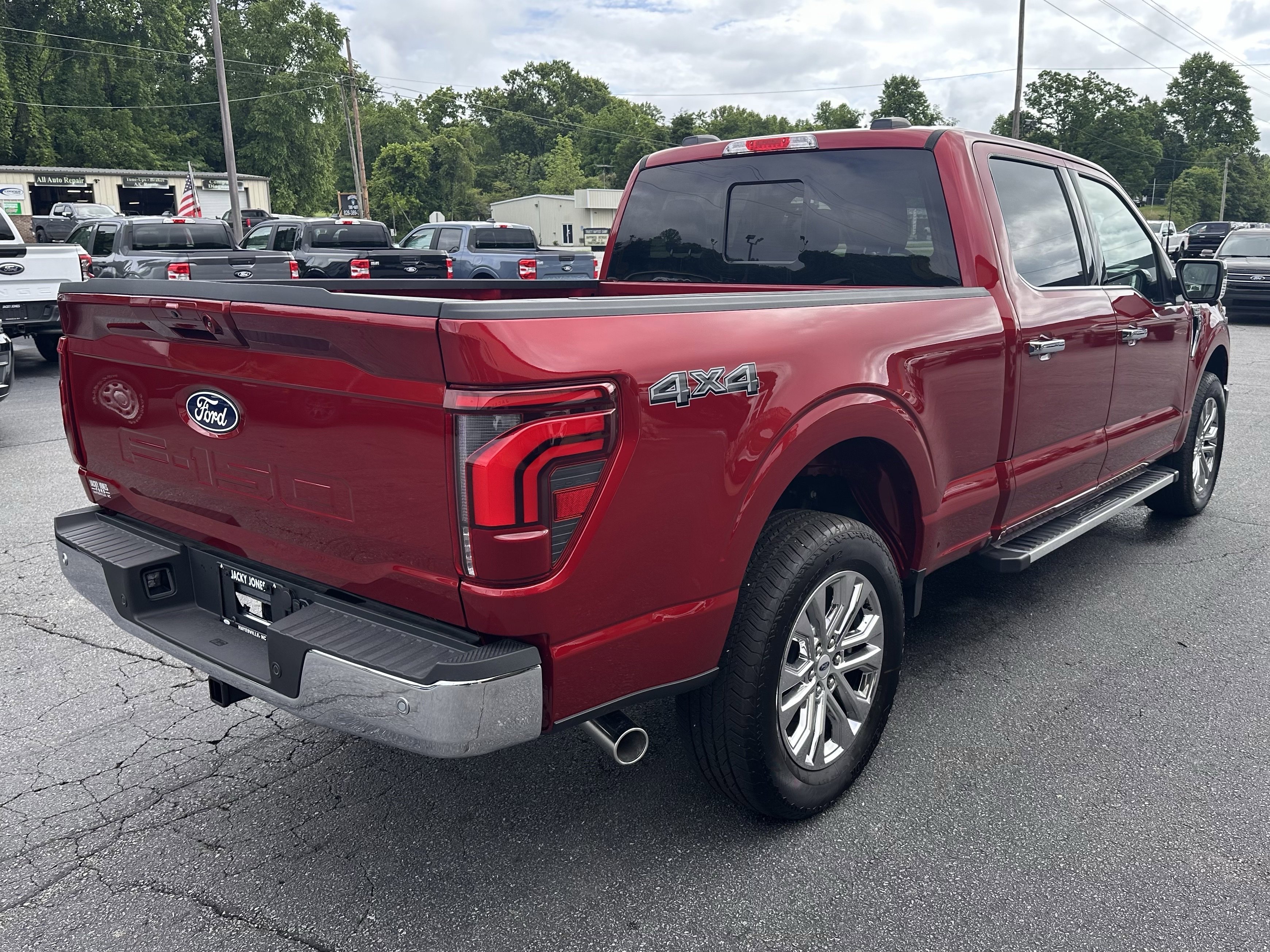 Certified Used 2026 Ruby Red Metallic Tinted Clearcoat Ford LARIAT image 6