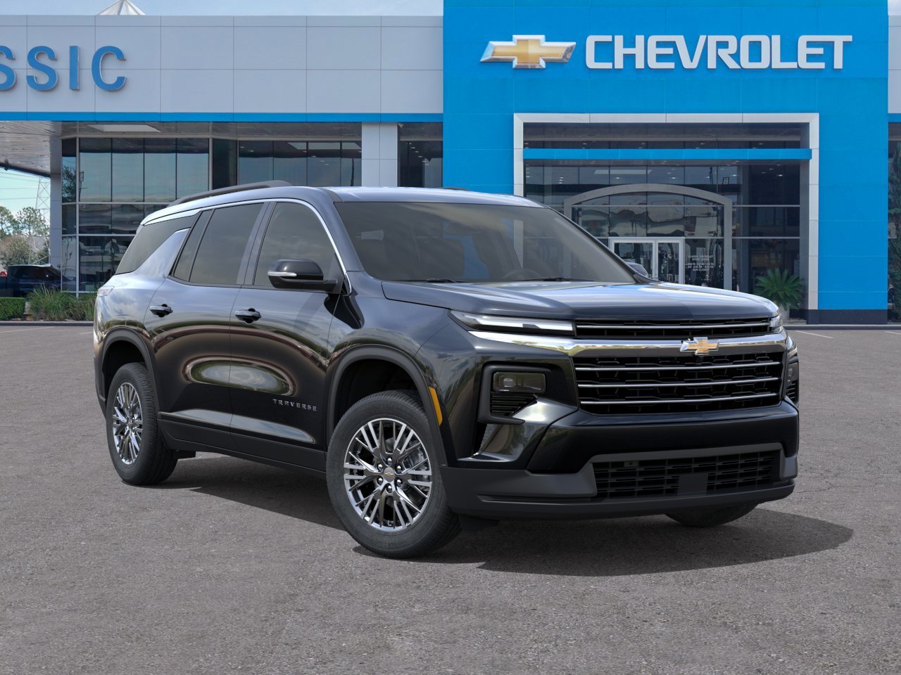 2026 Chevrolet Traverse LT Black at Classic Elite Chevrolet Sugar Land