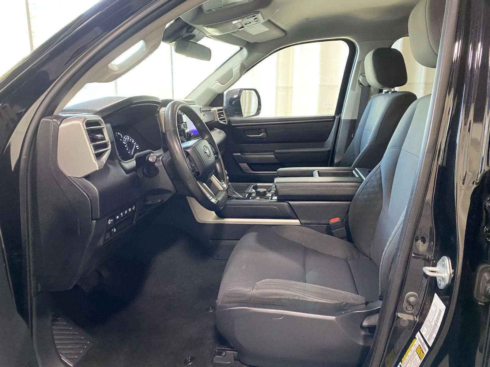 Used 2023 Midnight Black Metallic Toyota SR5 image 2