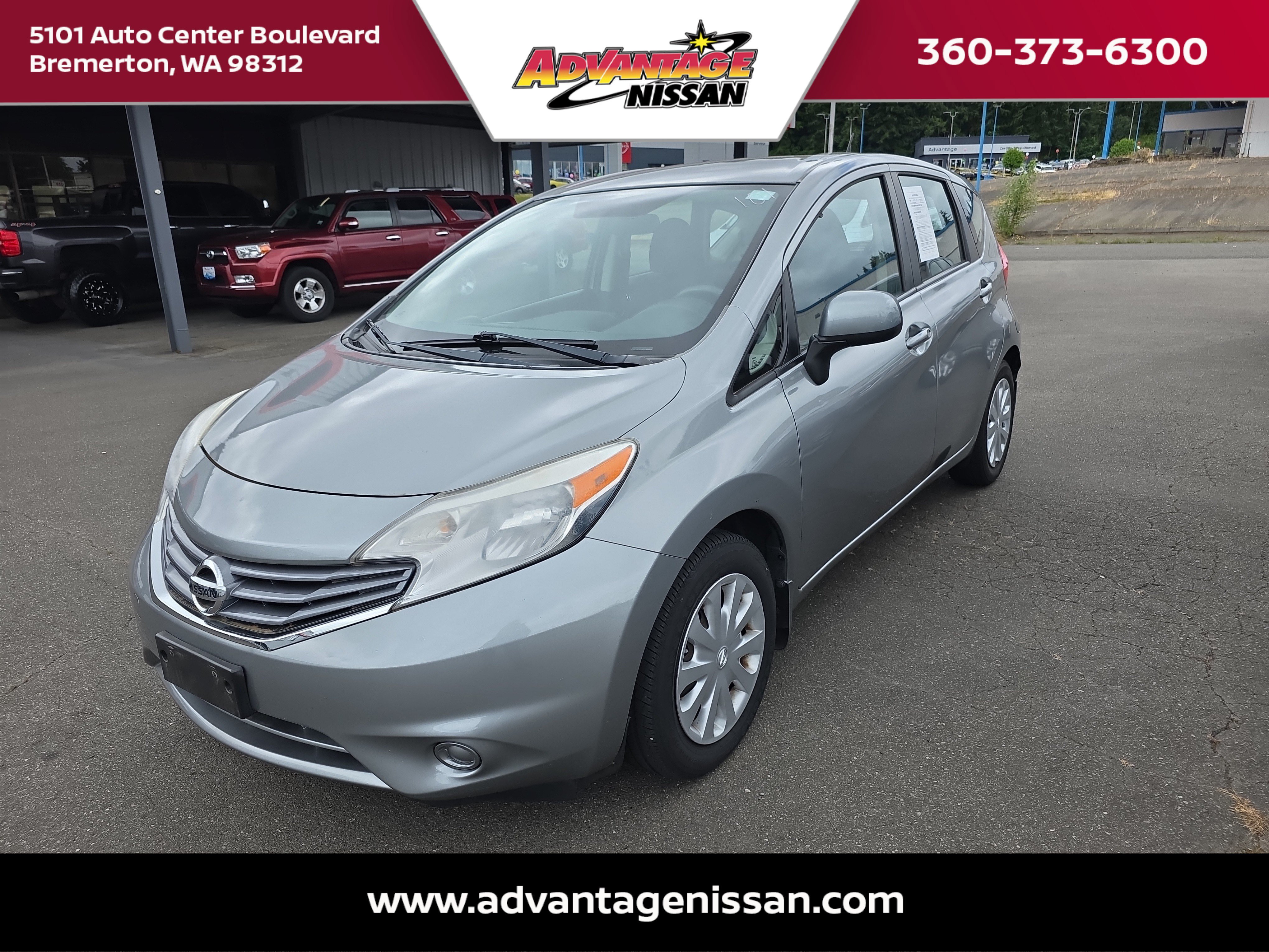 Used 2014 Magnetic Gray Metallic Nissan SV image 1