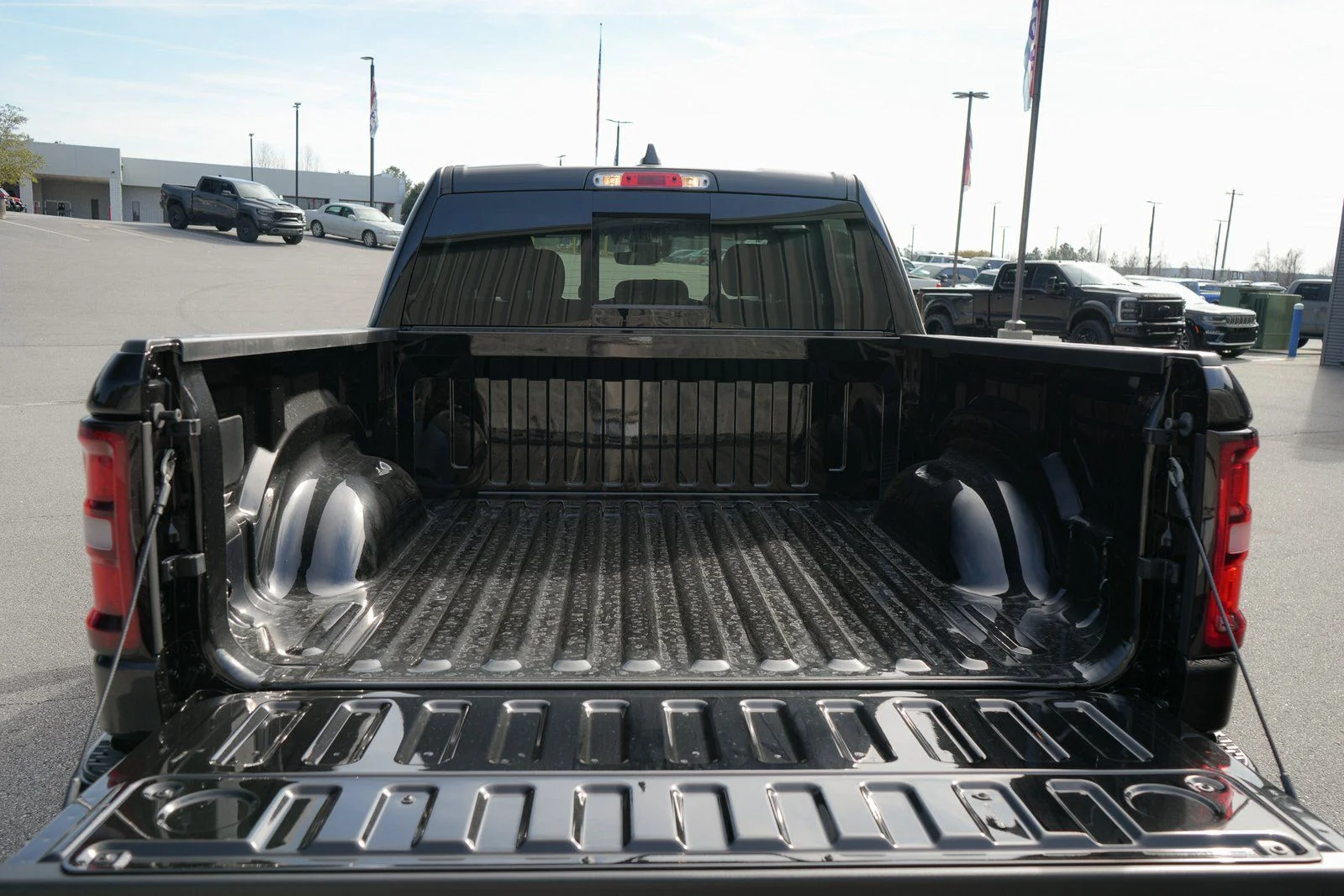 New 2026 Diamond Black Crystal Pearl-Coat Exterior Paint RAM Big Horn/Lone Star image 9