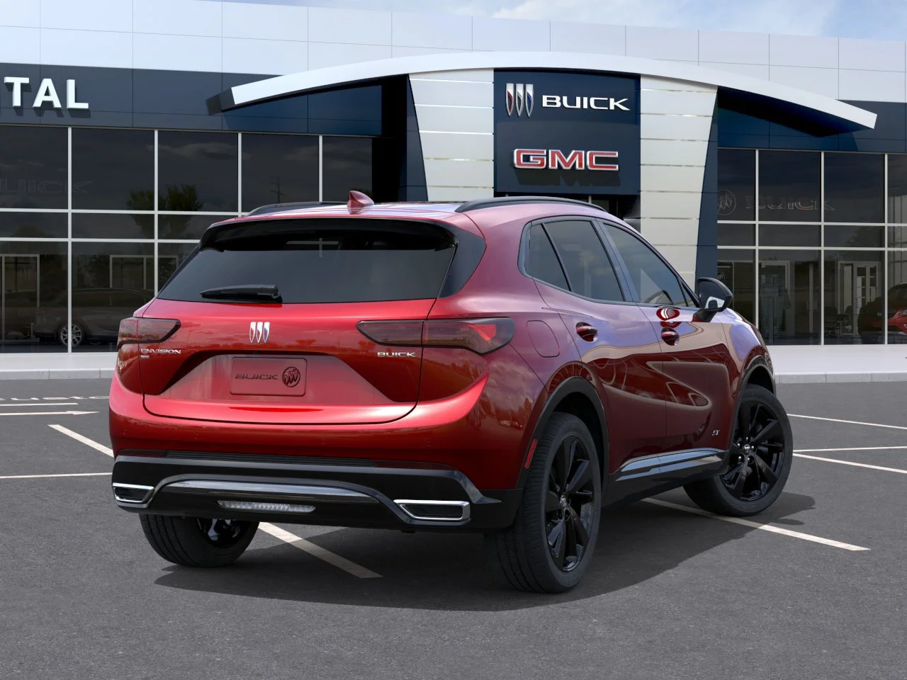 New 2026 Brilliant Red Buick Sport Touring AWD image 5
