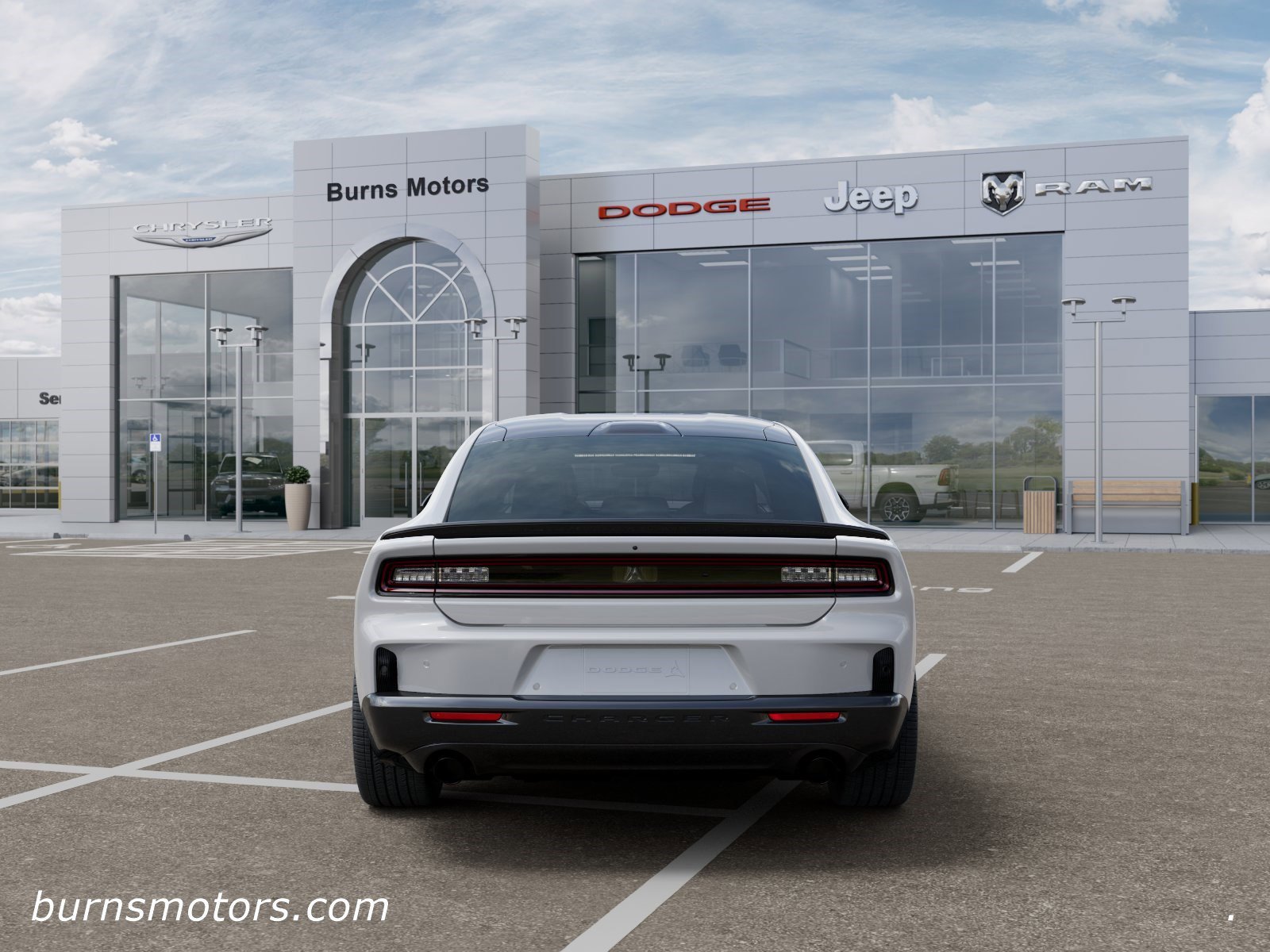New 2026 White Knuckle Exterior Paint Dodge Scat Pack Blacktop image 7