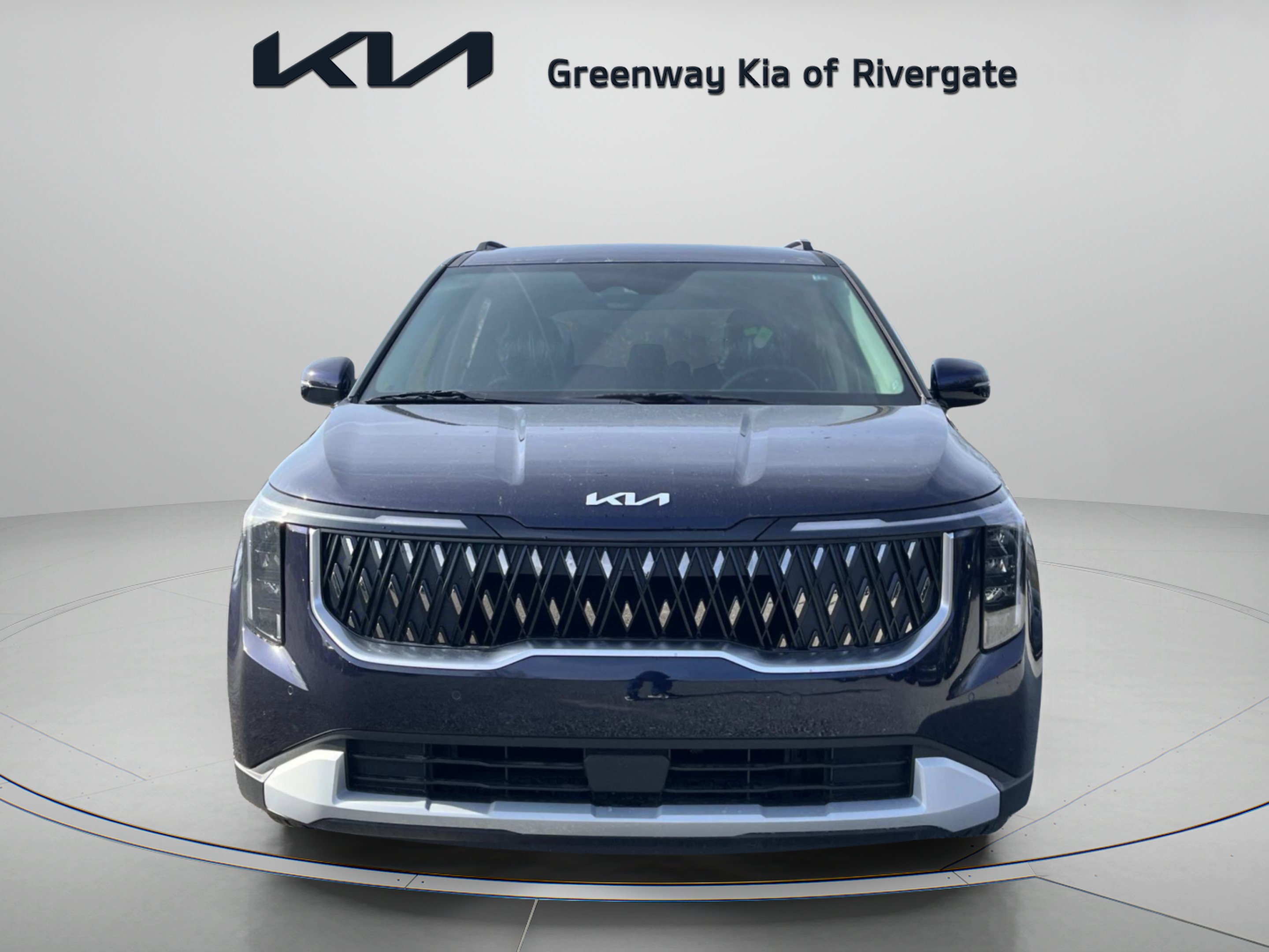 New 2026 Deep Chroma Blue Kia EX image 2