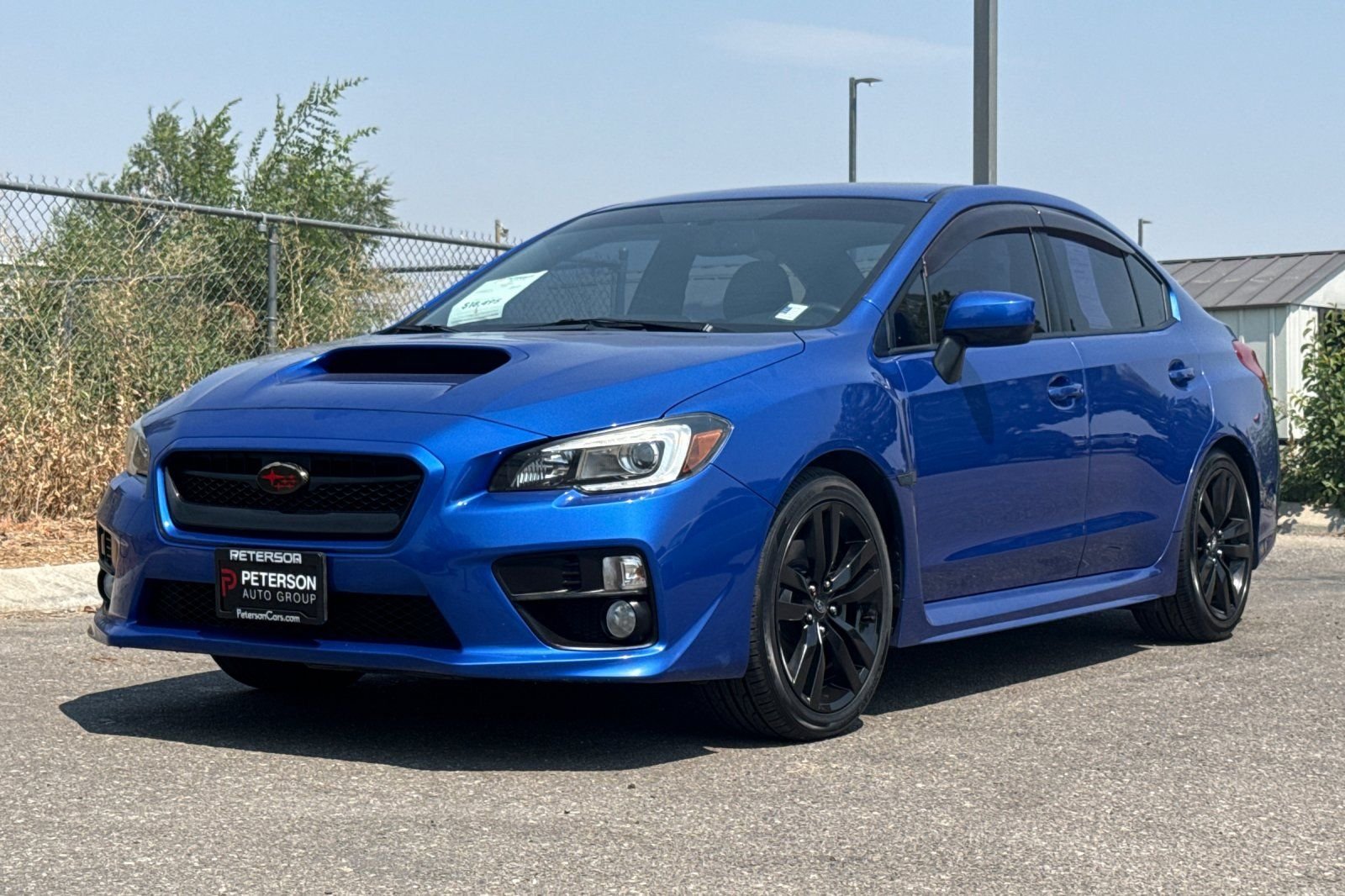 Used 2015 Blue Subaru WRX image 8