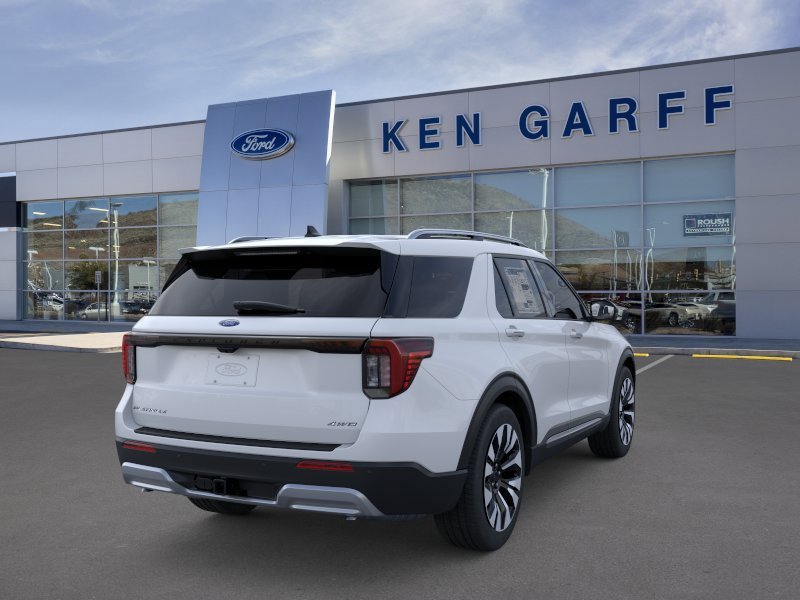 New 2026 Space White Metallic Ford Platinum image 8
