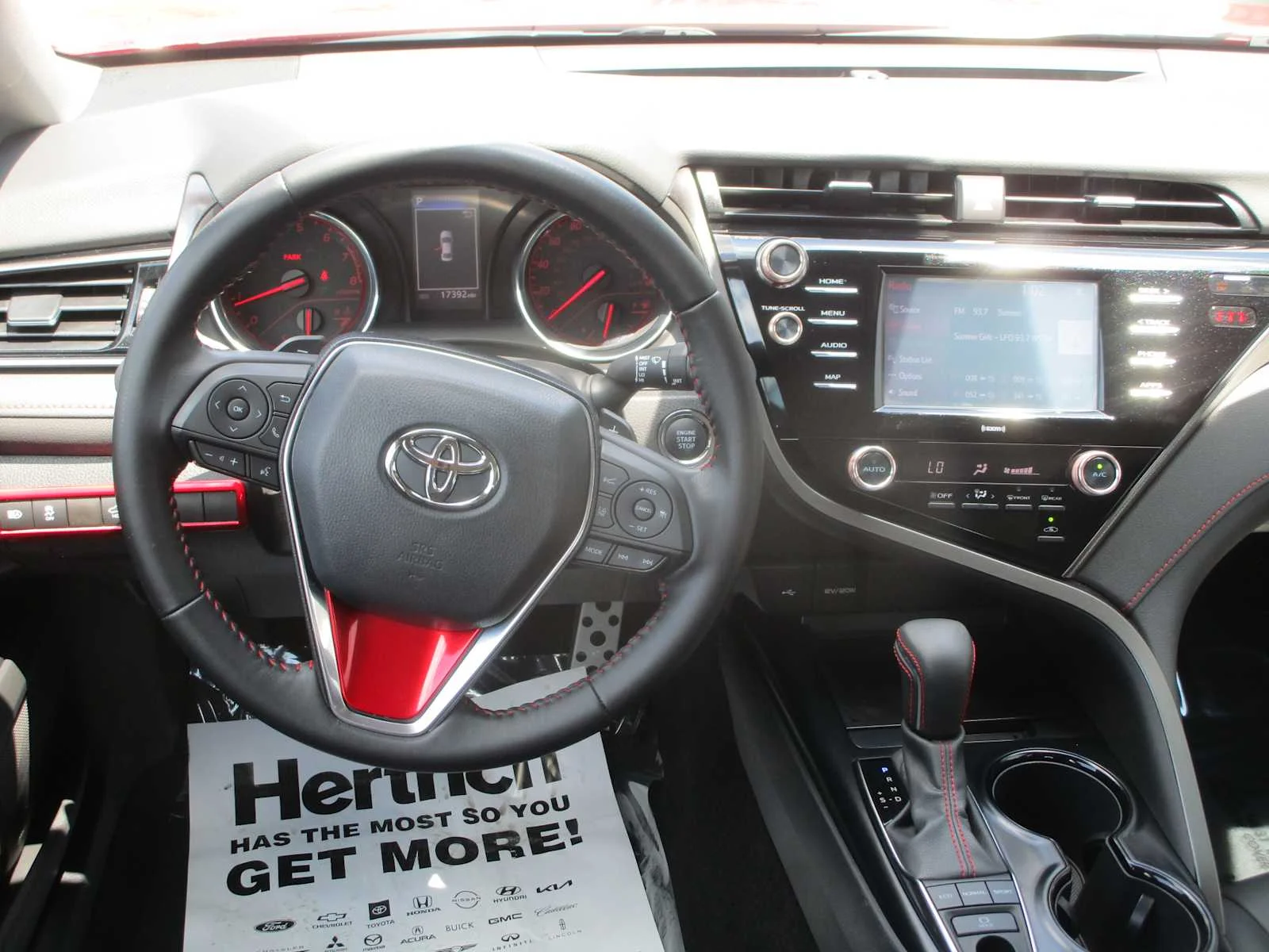 Used 2020 Supersonic Red/Midnight Black Metallic Toyota TRD V6 image 11