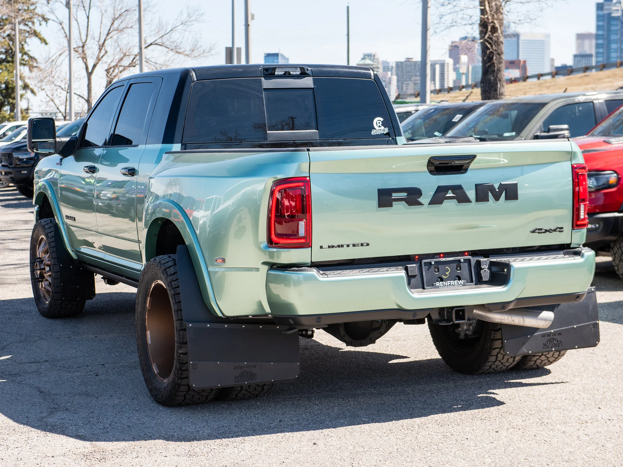 Used 2026 Black RAM Limited*, Custom Wrap, 2 Inch Lift, 35 Inch Tires, 22 Inch Wheels, image 8