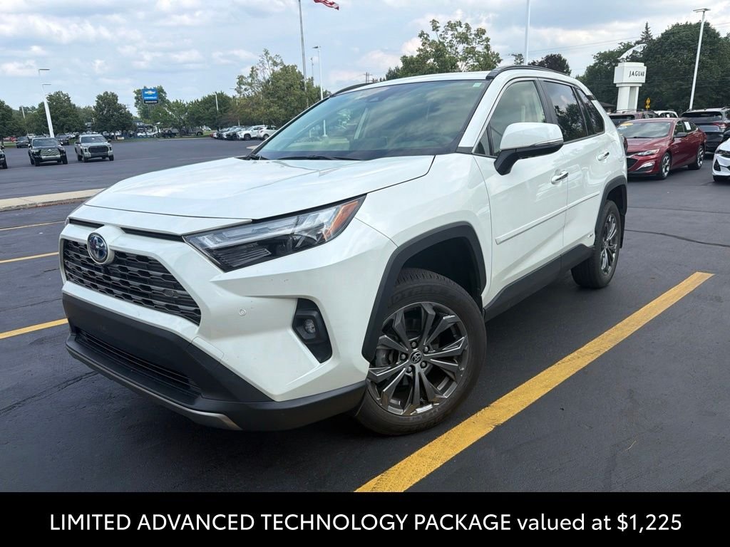 Certified Used 2022 White Toyota Limited image 3