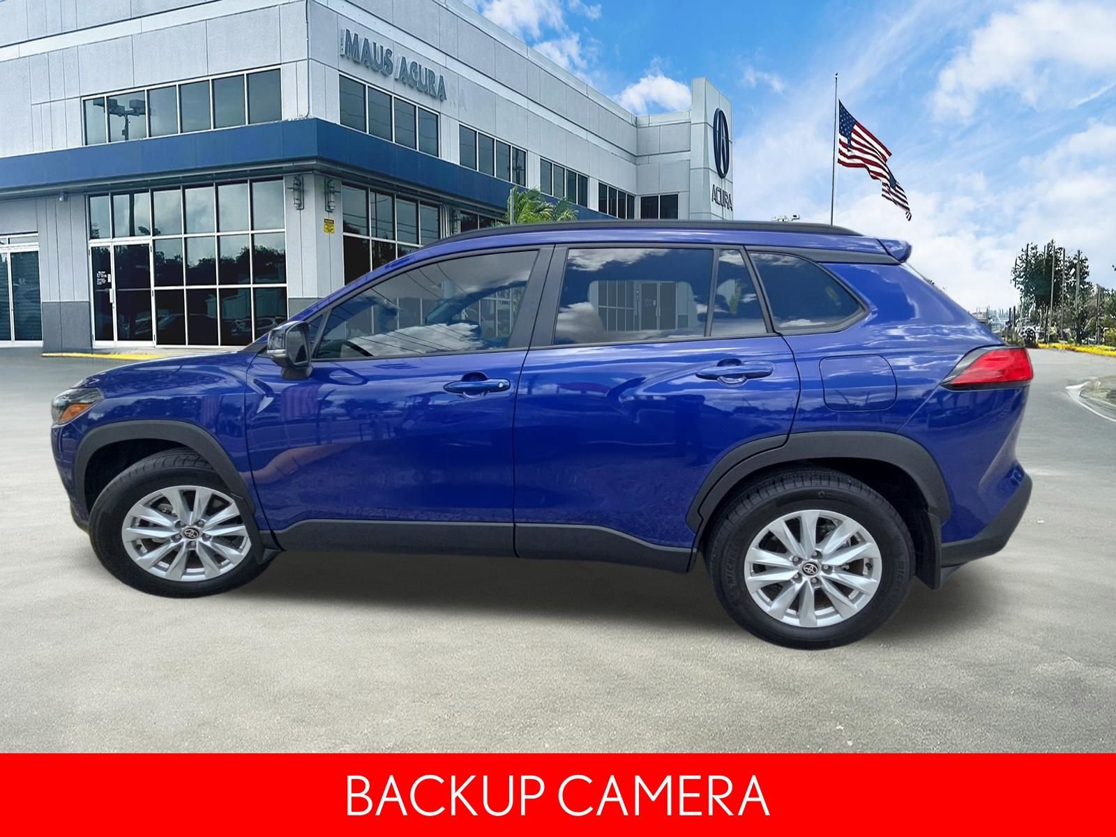 Used 2025 Blue Toyota LE image 12