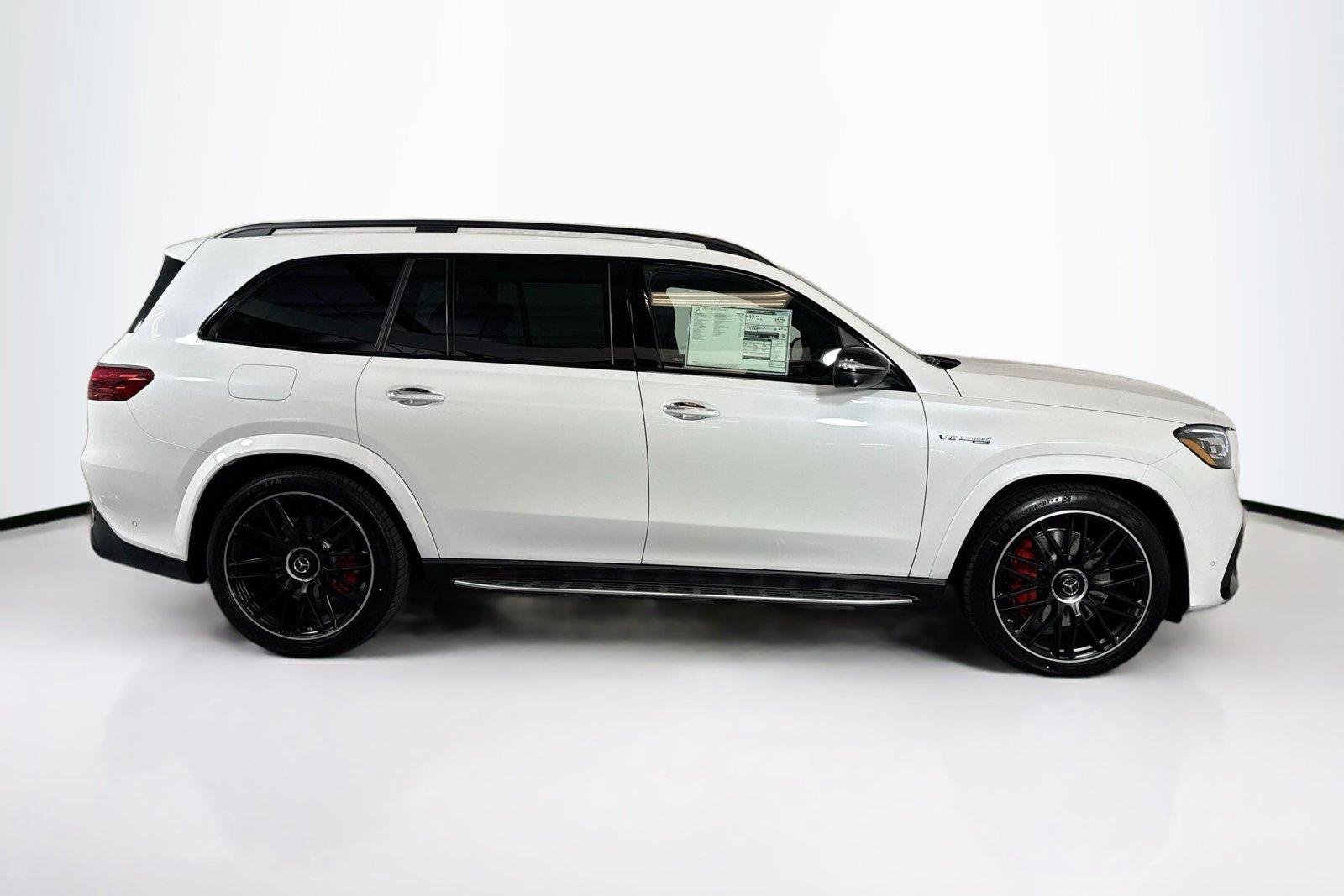 New 2026 Manufaktur Moonlight White Metallic Mercedes-Benz AMG® GLS 63 image 4