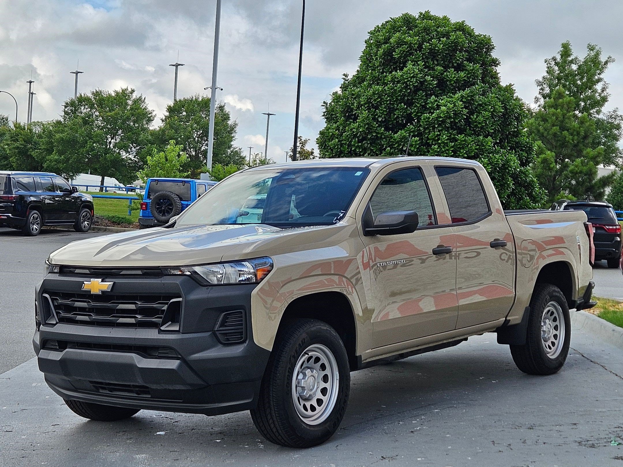 Used 2024 Sand Dune Metallic Chevrolet 2WD Work Truck image 3