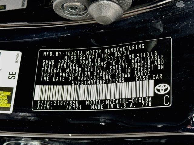 Certified Used 2024 MIDNIGHT BLACK METAL Toyota  image 43