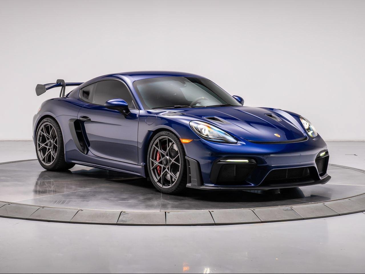 Used 2024 Gentian Blue Metallic Porsche GT4 RS image 7