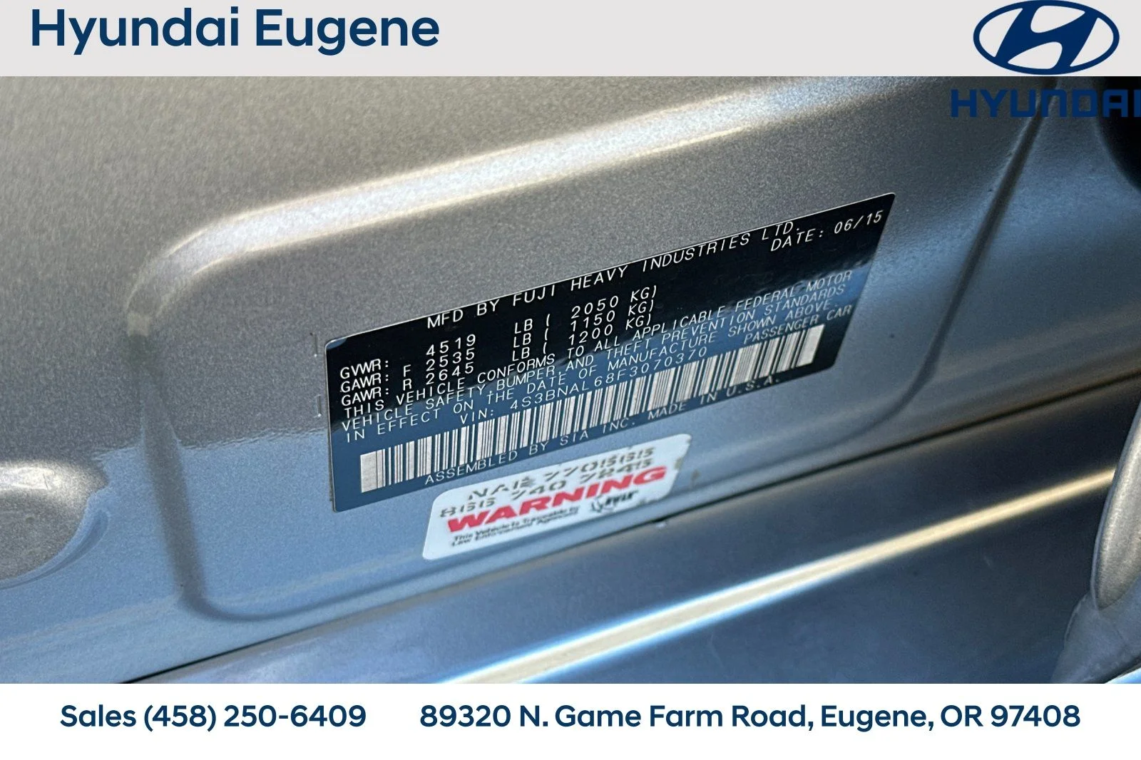 Used 2015 Silver Subaru 2.5i image 41