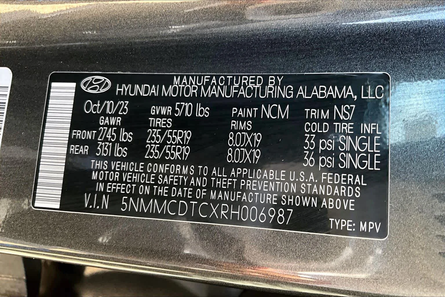 Used 2024 Makalu Gray Genesis 3.5T Sport image 33
