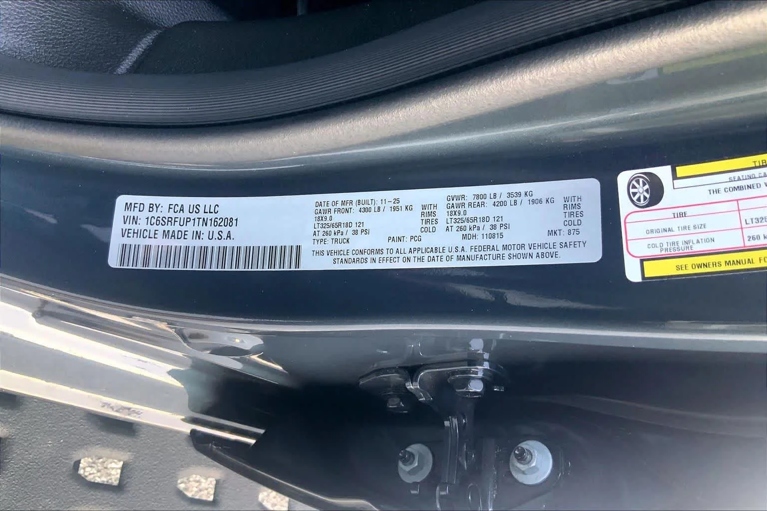 Used 2026 Forged Blue Metallic Ram RHO image 30