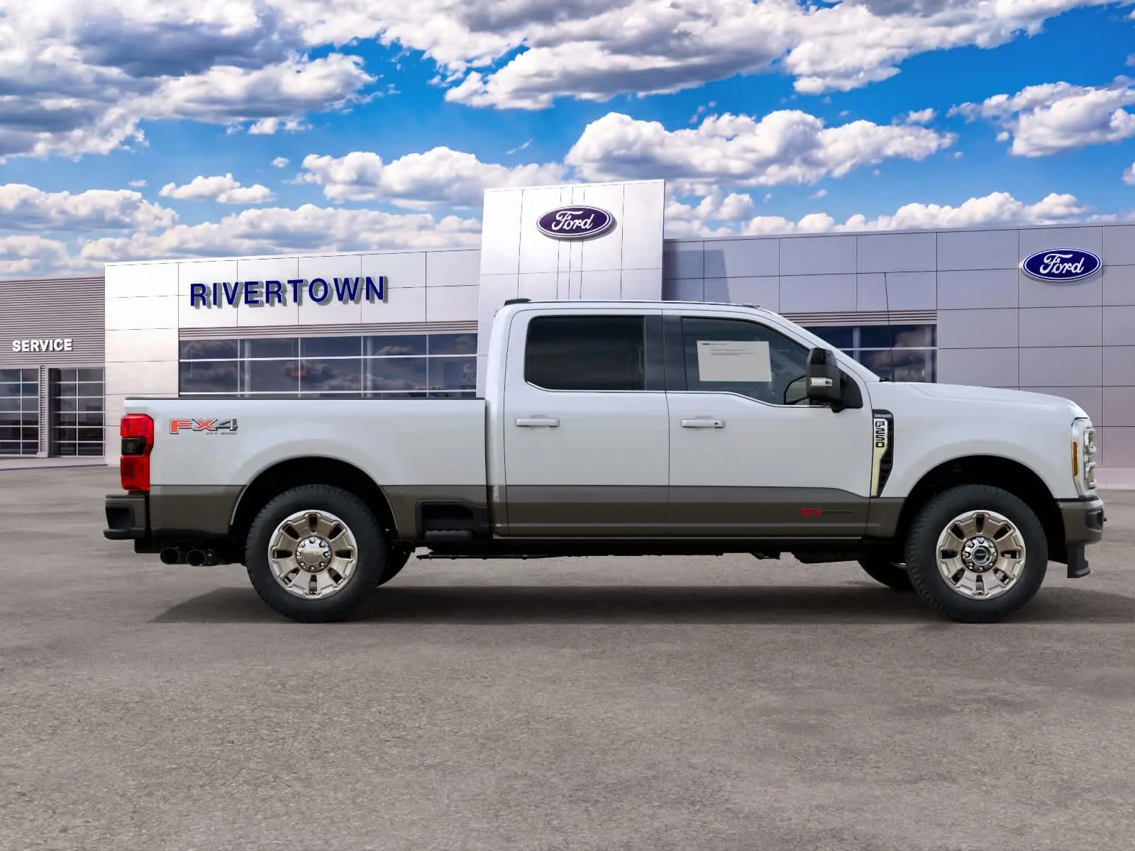 New 2027 Star White Metallic Tri-Coat Ford F-250® King Ranch® image 4