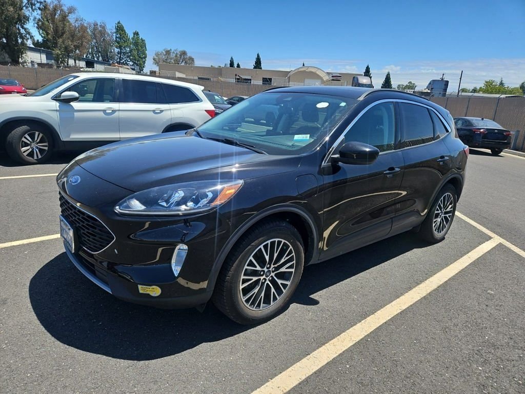 Used 2021 Black Ford SEL image 4