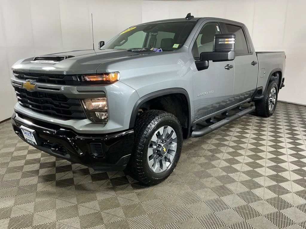 Certified Used 2024 Gray Chevrolet Custom image 3