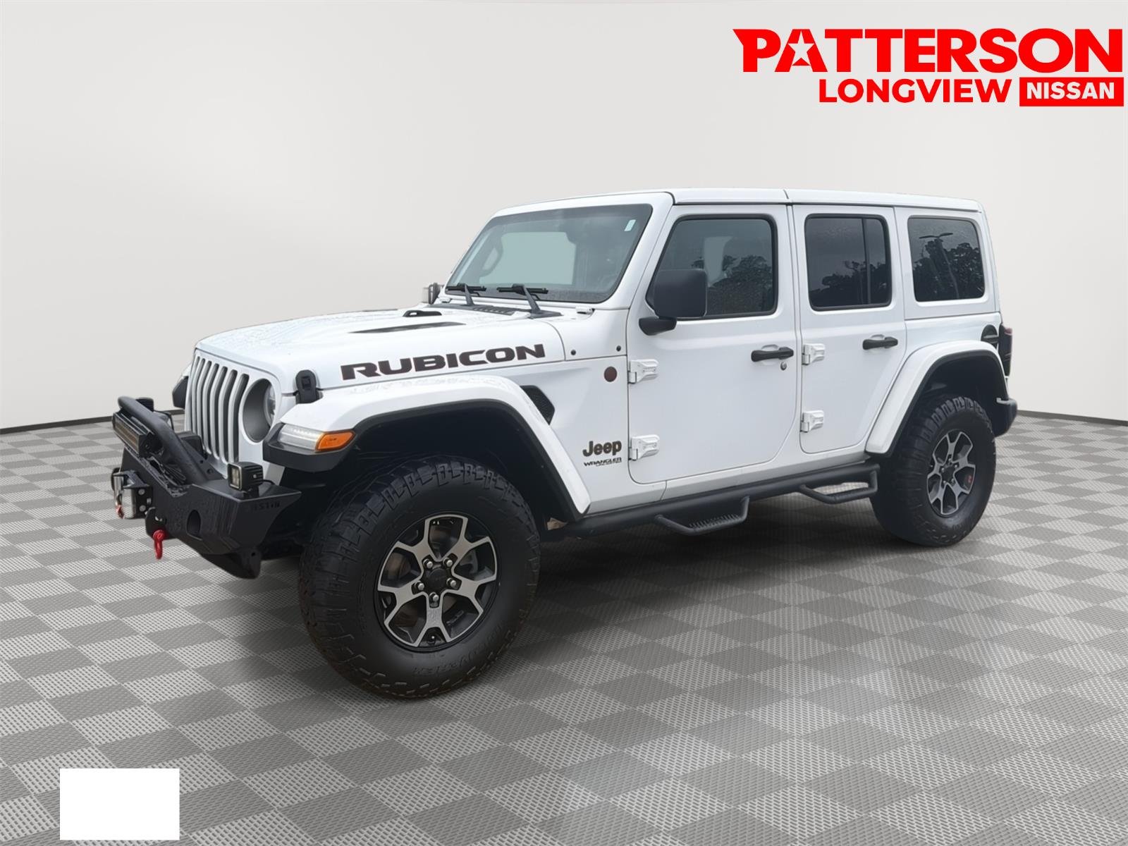Used 2019 Bright White Clearcoat Jeep Rubicon image 4