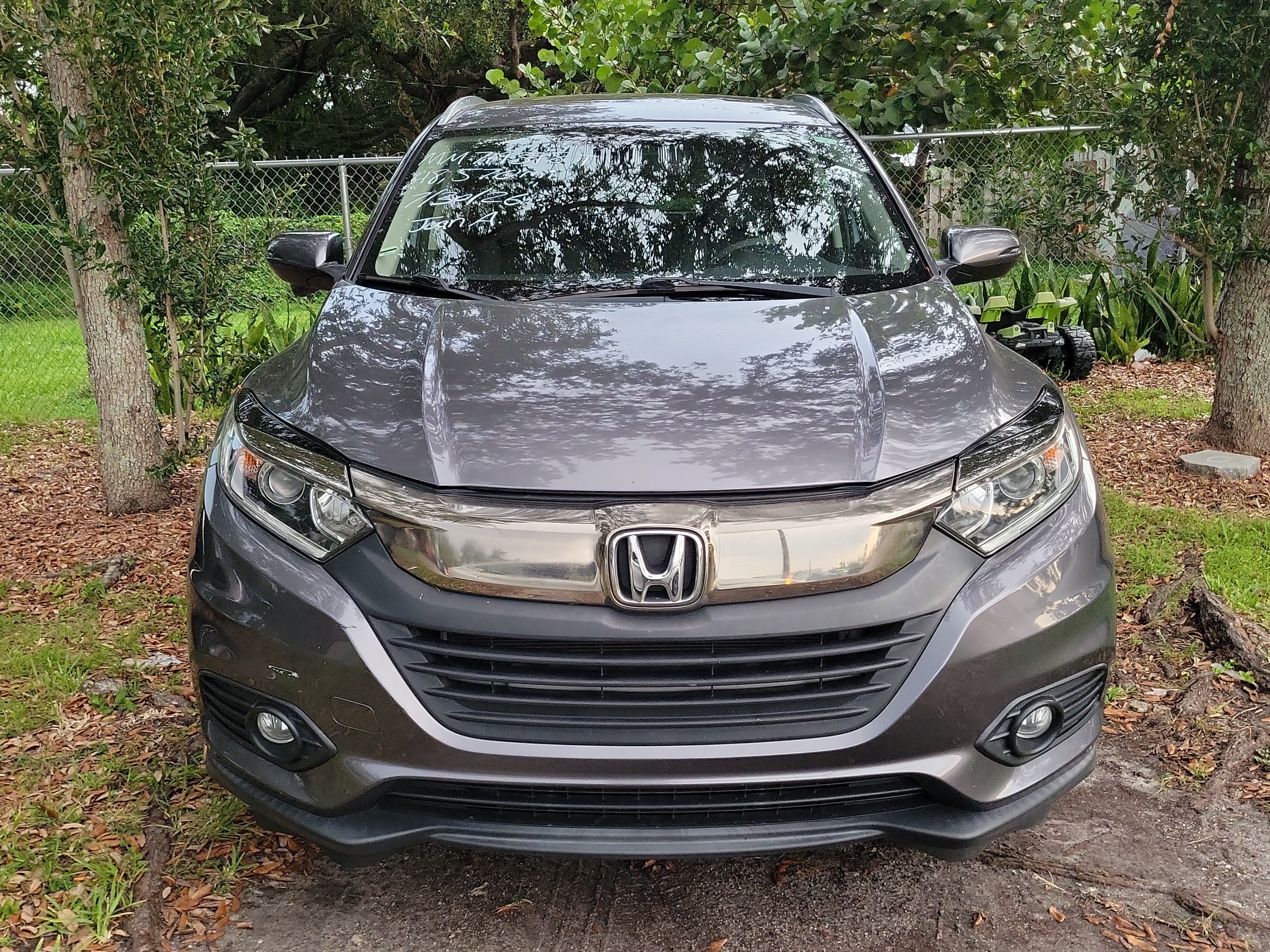 Used 2021 Lunar Silver Metallic Honda EX image 2