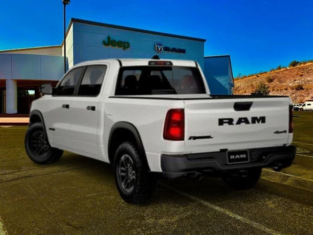 New 2026 Bright White Clear-Coat Exterior Paint RAM Rebel image 4