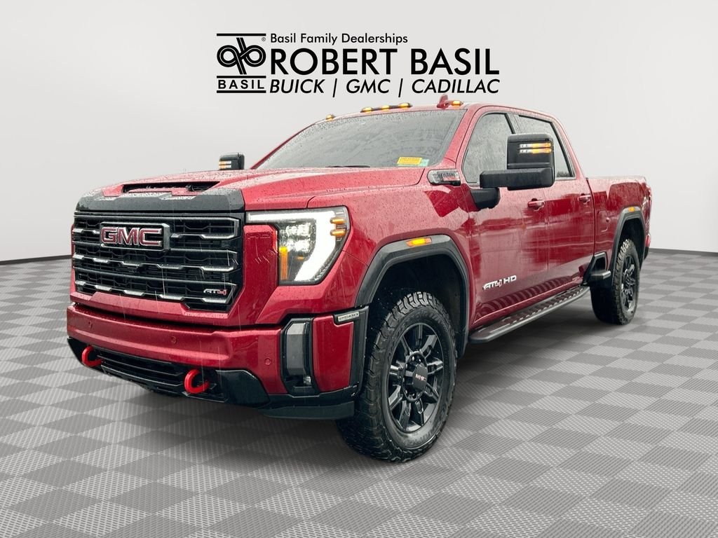 Used 2024 Red GMC AT4 image 1