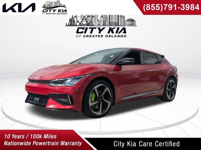 Red 2023 Kia EV6 SUV / Crossover All-Wheel Drive 