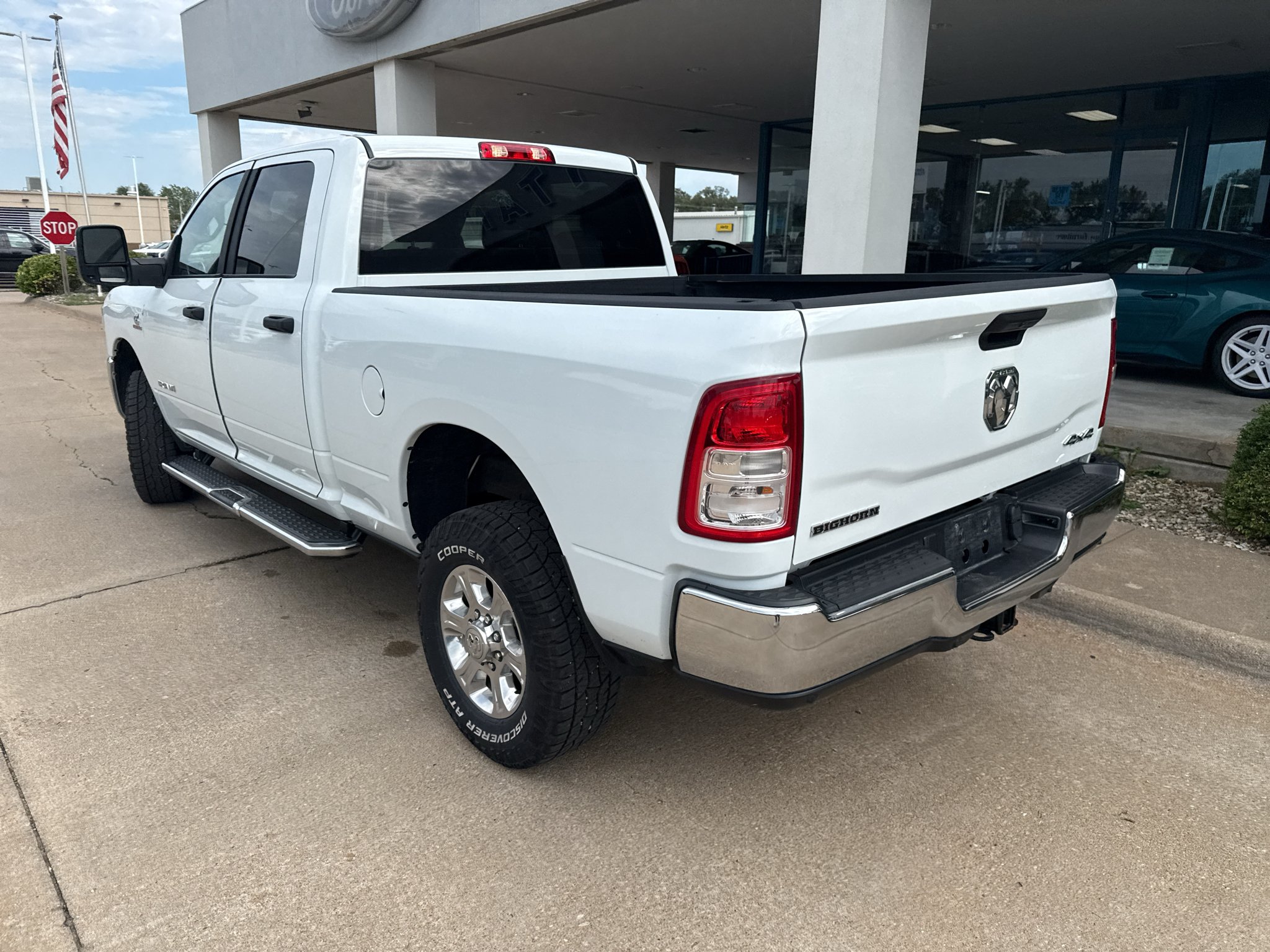 Used 2024 Bright White Clearcoat Ram Big Horn image 7