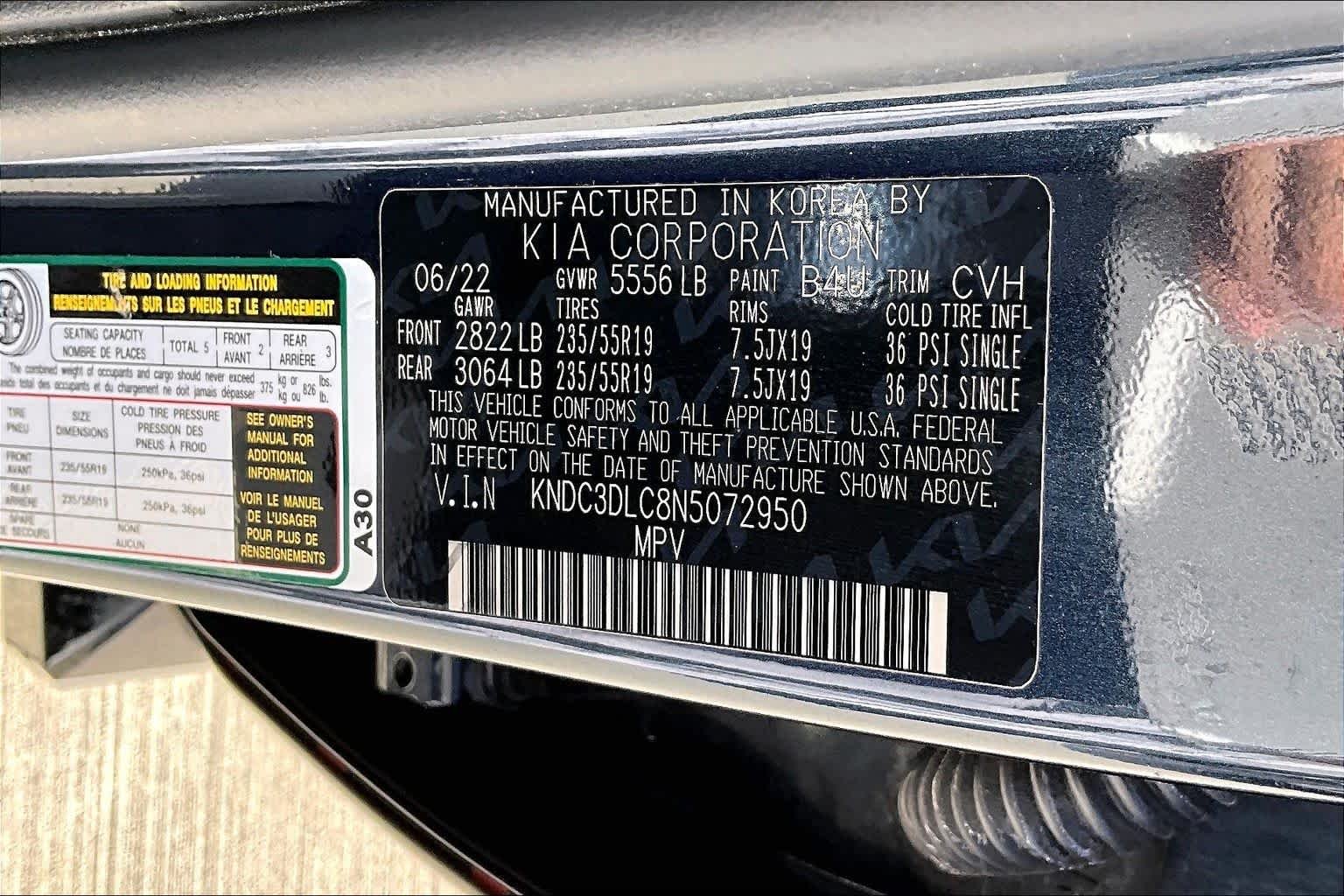 Used 2022 Gravity Blue Kia Wind image 34